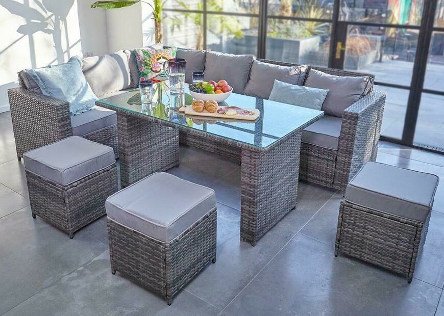 barcelona rattan sofa set